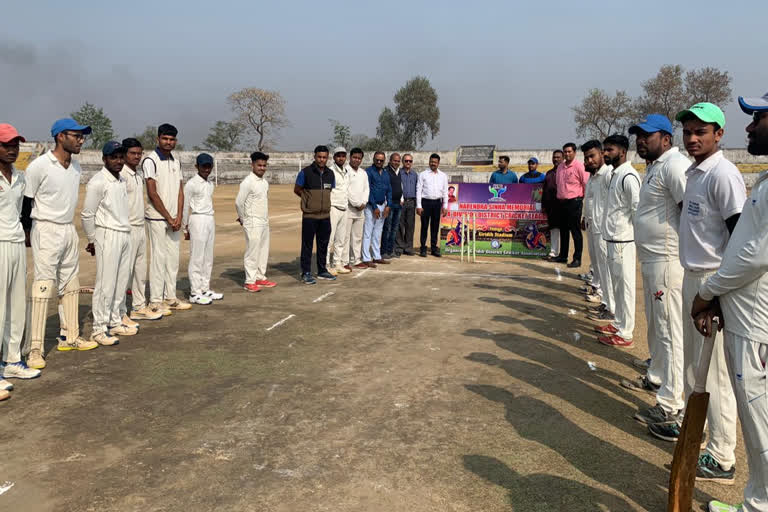 district level knockout cricket tournament started in giridih