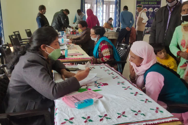 Free medical camp organized in Thaud Niwad