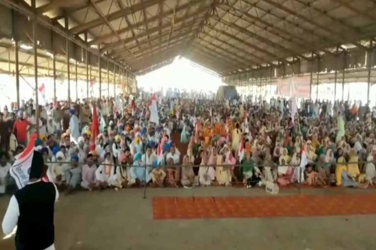 Kisan Mahapanchayat organized in Fatehabad