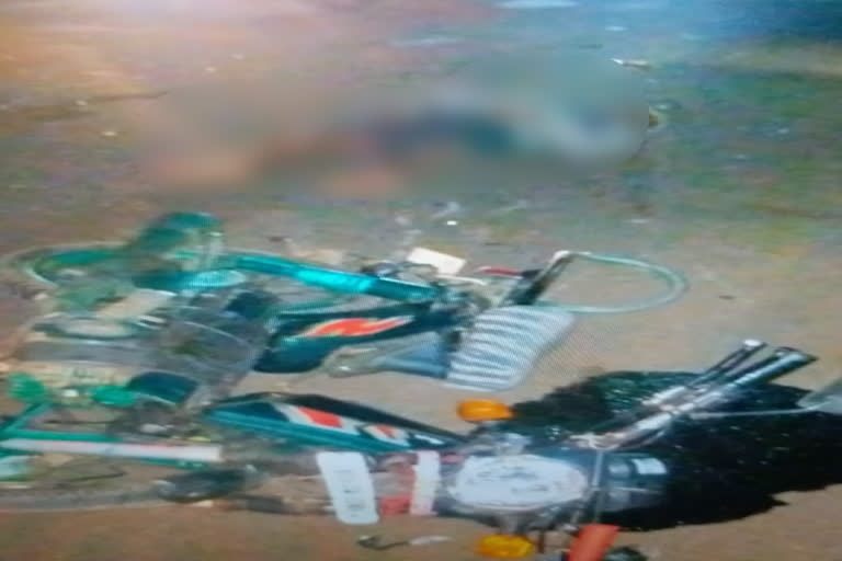 road accident at singaraju peta in visakhapatnam district