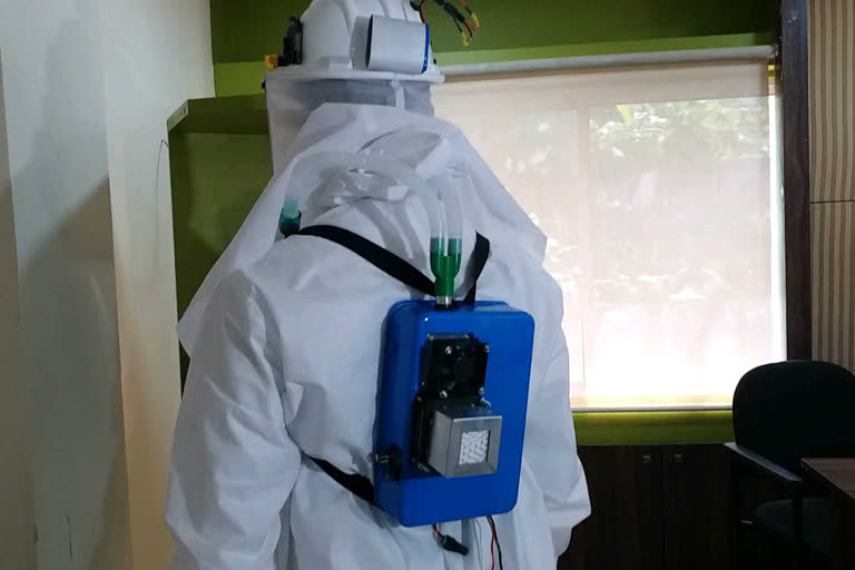 ac ppe kit designed by karad krishna institute of medical sciences