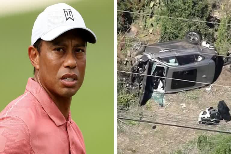 Tiger Woods hospitalised