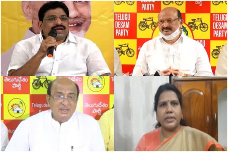 tdp leaders comments on minister vellampali srinvas