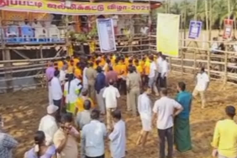 viruthunagar-jallikattu-competition