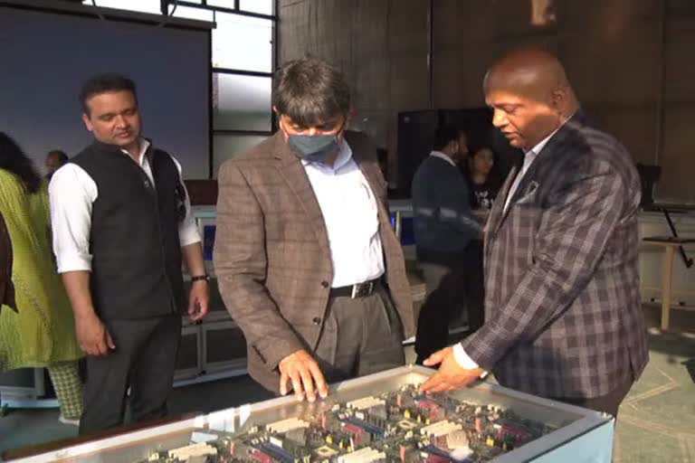 haryana officers Visit ITDA drone center