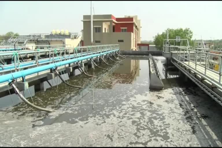 recycling sewage water at kalburgi