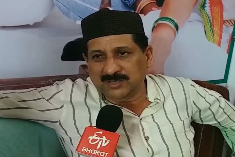 interview of bhopal mla arif masood with etv bharat