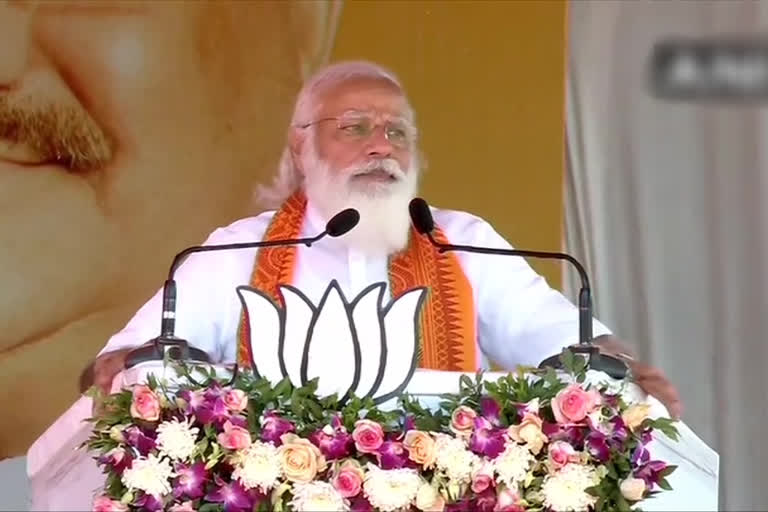 Modi slams former Puducherry CM Narayanasamy