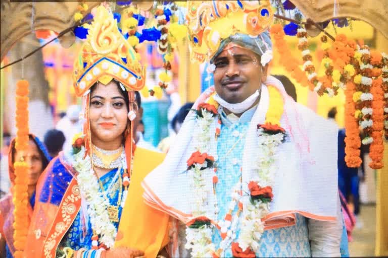 Sports minister tusharkanti behera tied knot today