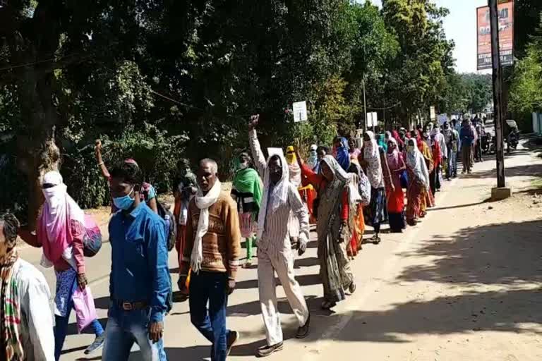 prerak-sangh-protested-against-bhupesh-government-in-jashpur