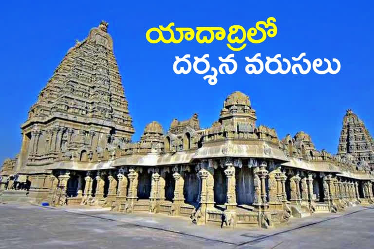 reconstruction work has speed up in yadadri lakshmi narasimha swamy temple