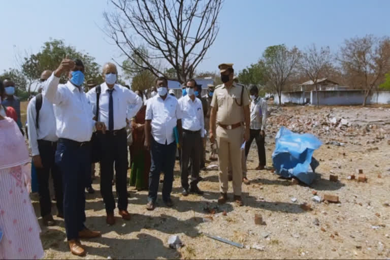 சாத்தூர் அருகே பட்டாசு ஆலை வெடி விபத்து ஓய்வு நீதிபதி தலைமையிலான குழு ஆய்வு!