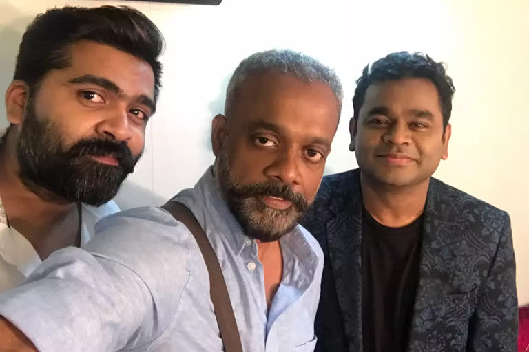 Silambarasan and Gautham Menon new film titled Nadhigalile Neeradum Suriyan  Nadhigalile Neeradum Suriyan  Silambarasan and Gautham Menon new film  Silambarasan and Gautham Menon films  വിണ്ണയ്‌താണ്ടി വരുവായാ  നദികളിലെ നീരാടും സൂര്യന്‍  സിമ്പു ഗൗതം വാസുദേവ് മേനോന്‍