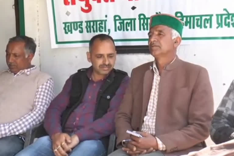 Himachal Kisan Sabha organized conference in Bagathan on Friday