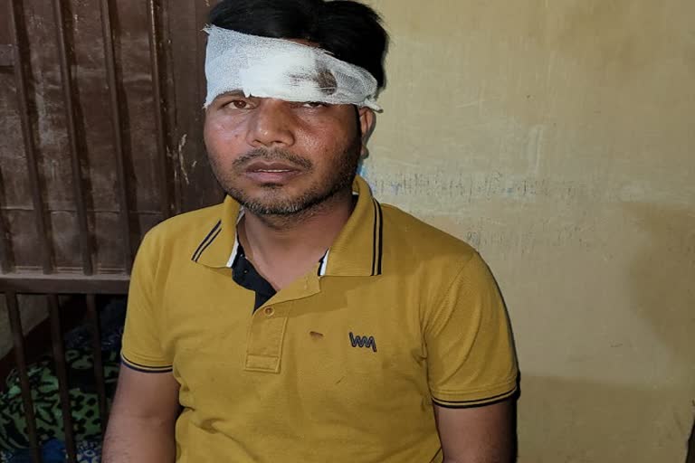 criminals attacked on businessman in ranchi