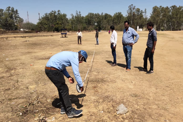 Selection of land for girls hostel