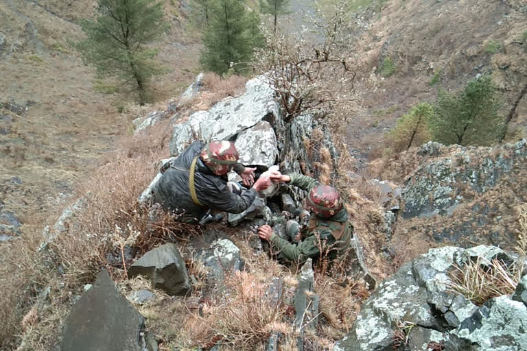 Hideout busted in J&K's Reasi, weapon, warlike stores recovered