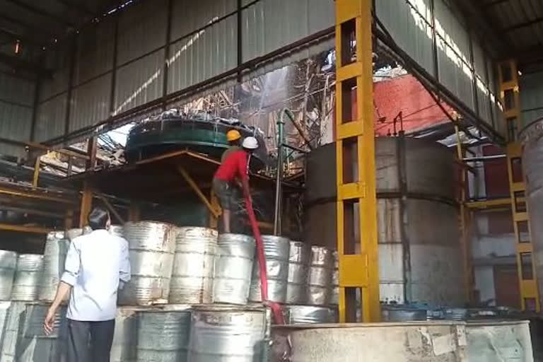 Fire in Factory, अलवर न्यूज़