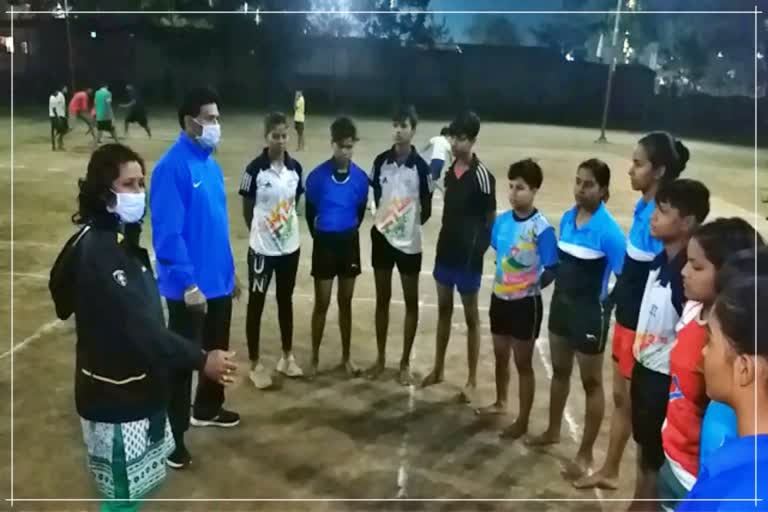 Chhattisgarh couple trains slum children for national-level kabaddi