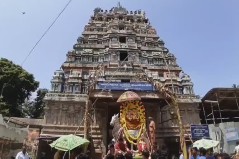 Tiruvarur vansinathar temple Tirthavari Festival, Tiruvarur festival, Tiruvarur latest, Tiruvarur, ஸ்ரீவாஞ்சிநாதர் கோயில் பிரமோற்சவ தீர்த்தவாரி விழா, திருவாரூர் மாவட்டச்செய்திகள்