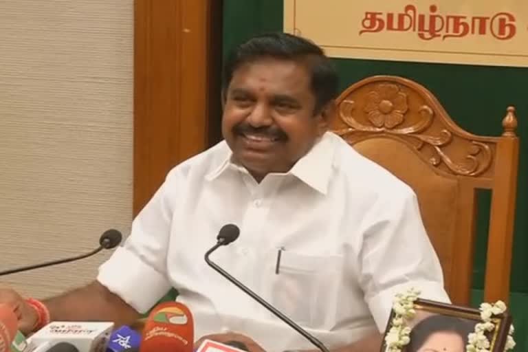 chief minister edapadi palanisamy