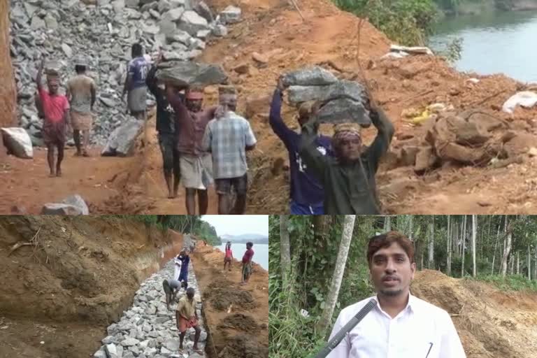 Malapp‌uram  coastal defence wall  coastal defence wall construction begins  malappuram local news  ചാലിയാർ തീര സംരക്ഷണ ഭിത്തിയുടെ നിർമാണം തുടങ്ങി  ചാലിയാർ തീര സംരക്ഷണ ഭിത്തി  മലപ്പുറം  മലപ്പുറം പ്രാദേശിക വാര്‍ത്തകള്‍