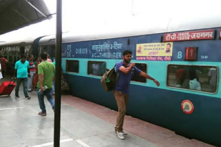 train cancellation in ranchi