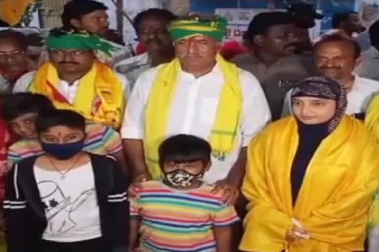 mp kesineni nani in vijayawada muncipal election campaign