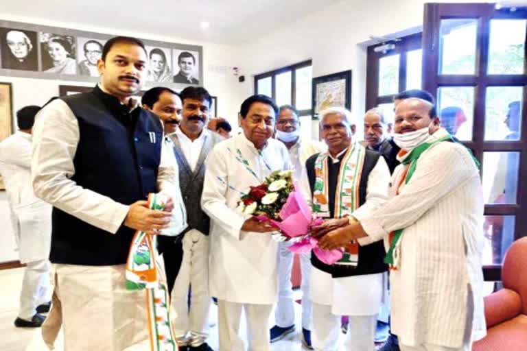 Babulal Chaurasia joins Congress