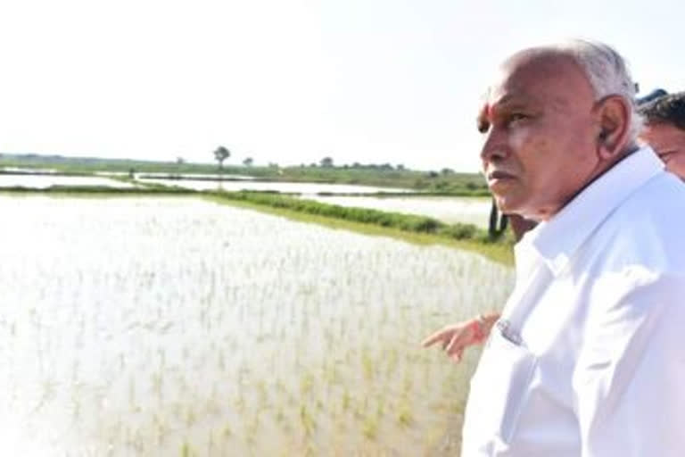 muguru Lift irrigation project, launches muguru Lift irrigation project, CM BSY launches muguru Lift irrigation project, muguru Lift irrigation project news, ಮುಗೂರು ಏತ‌ನೀರಾವರಿ ಯೋಜನೆ, ಮುಗೂರು ಏತ‌ನೀರಾವರಿ ಯೋಜನೆಗೆ ಚಾಲನೆ, ಮುಗೂರು ಏತ‌ನೀರಾವರಿ ಯೋಜನೆ ಸಿಎಂ ಬಿಎಸ್​ವೈರಿಂದ ಚಾಲನೆ, ಮುಗೂರು ಏತ‌ನೀರಾವರಿ ಯೋಜನೆ ಸುದ್ದಿ,