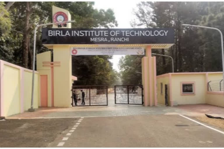 Webinar organized at BIT Mesra in Ranchi