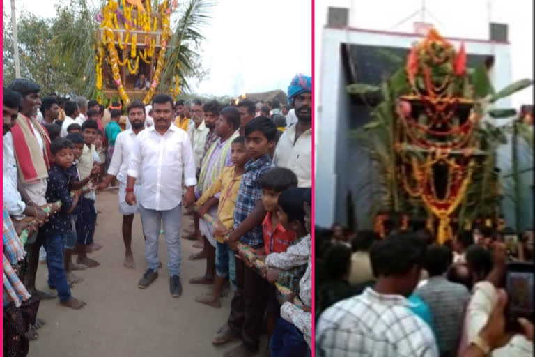 Chowdeshwari  Devi Rathasavam at kurnool district