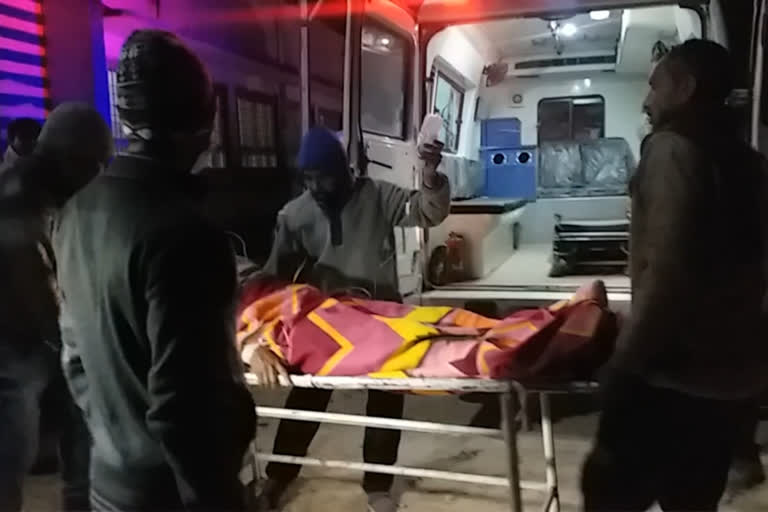 Two farmers died in road accident in Tentra police station area of Morena.