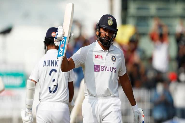 Rohit Sharma reaches career-best 8th position In test rankings