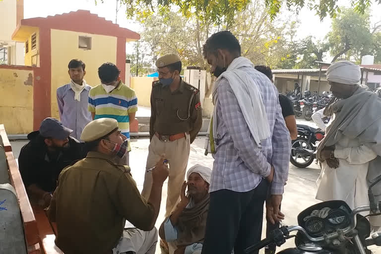 Alwar news, man dies in suspicious