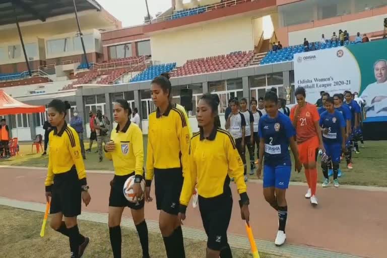 Odisha womens league football: Sports Hostel won by 6-1 over Odisha Police