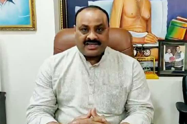 tdp leader achennaidu fires on ysrcp