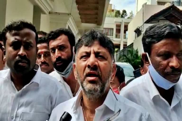 KPCC President D. K Shivakumar