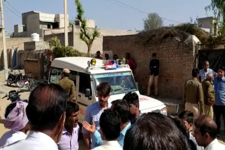 youth committed suicide in Churu, suicide case in Taranagar