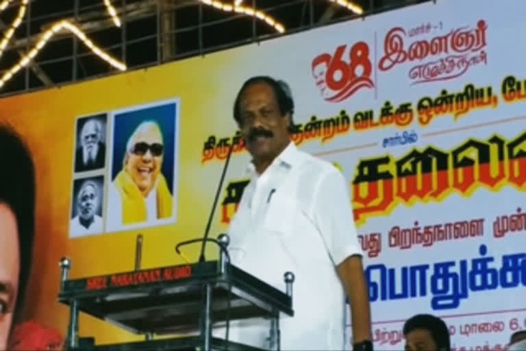 ’தேர்தலை கண்டு, தலையில் துண்டு’  திண்டுக்கல் லியோனி கிண்டல் பேச்சு!