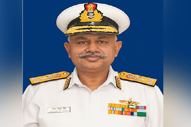 Eastern Naval Command  AB Singh takes charge of Eastern Naval Command  Vice Admiral AB Singh takes charge  ഈസ്റ്റേണ്‍ നേവല്‍ കമാന്‍ഡ്  വൈസ് അഡ്‌മിറല്‍ എ.ബി സിങ്  വിശാഖപട്ടണം