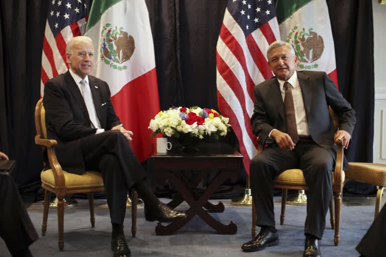 Biden meets with Mexican president amid migration issues