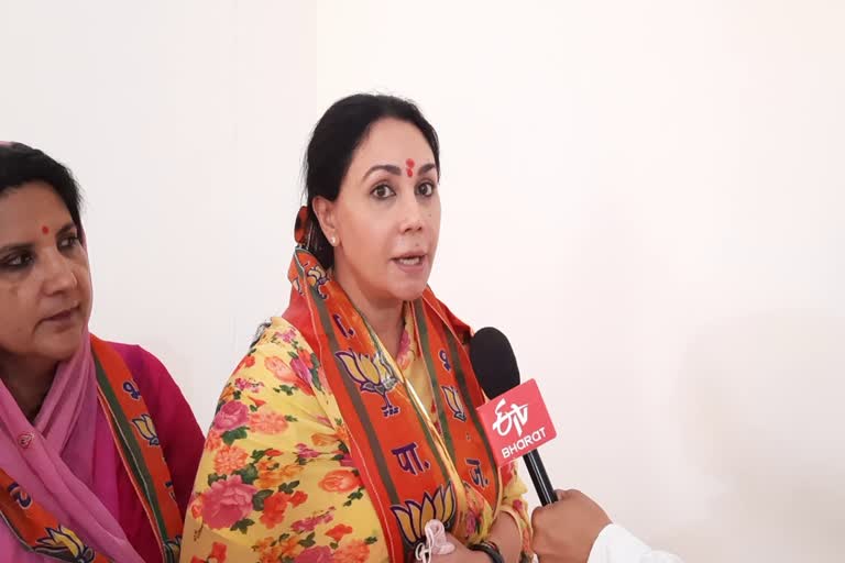 Diya Kumari visits Rajsamand, Rajsamand by election