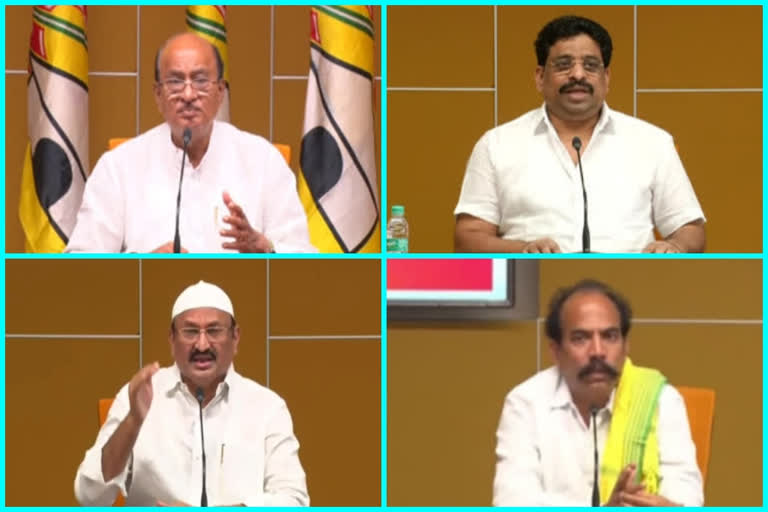 tdp leaders urge to think and vote in municipal elections