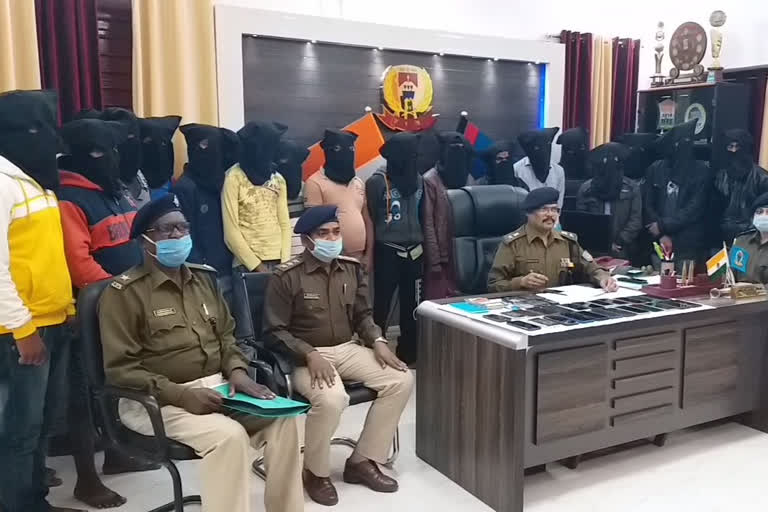 22 cyber criminals arrested in deoghar
