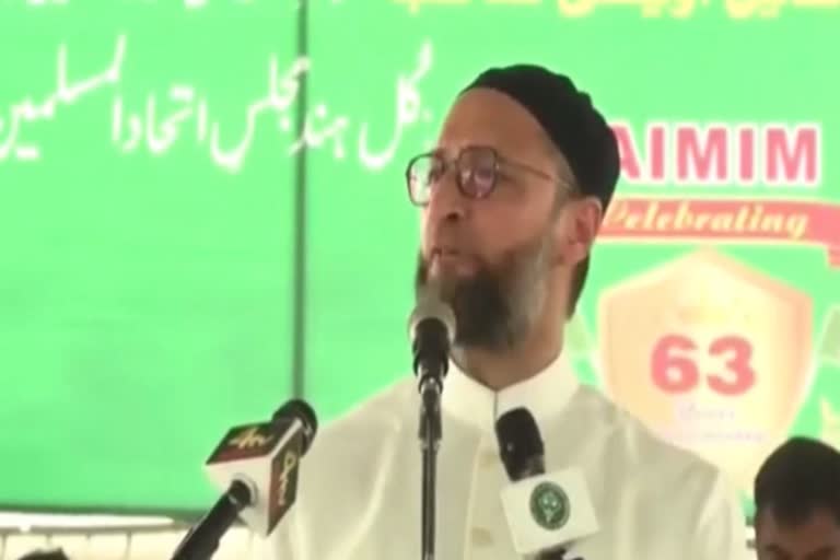 MIM President and Member of Parliament Hyderabad Asaduddin Owaisi