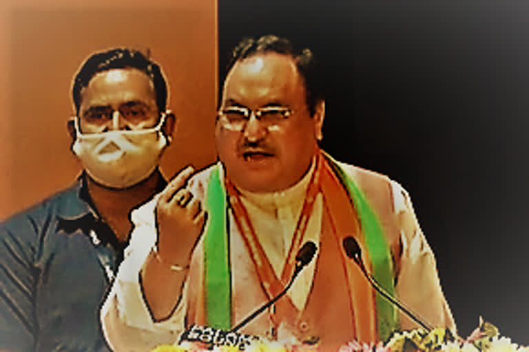 aipur JP Nadda, JP Nadda Ashok Gehlot government attacked, Jaipur BJP National President JP Nadda