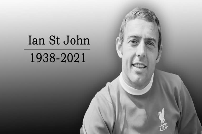 Legendary footballer St. John dies at age 82