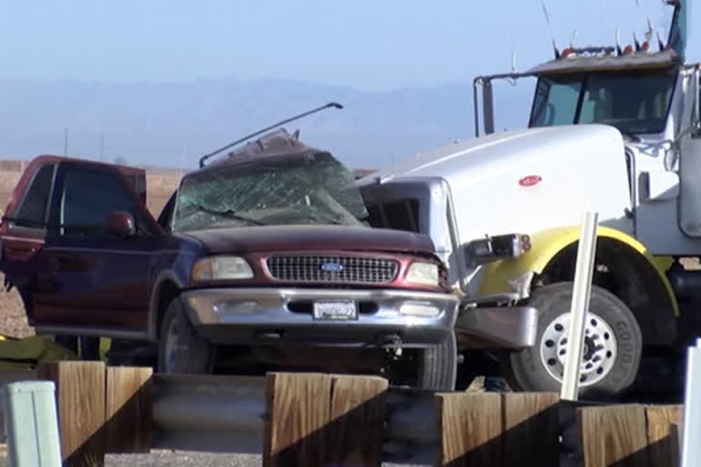 Hospital: SUV carrying 27 crashes with semitruck, killing 15