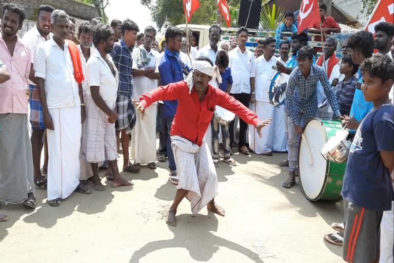 Marxist Communist Party protest